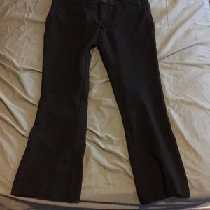 Stretchy black dress pants